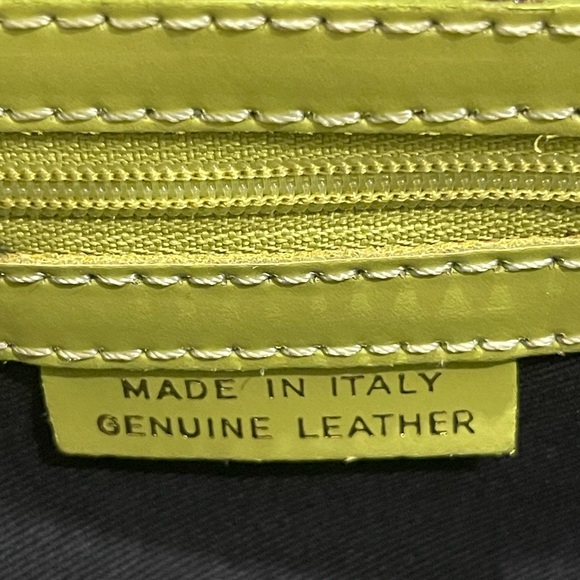 CJ Laing vintage linen and leather palm tree bag! - Picture 4 of 7